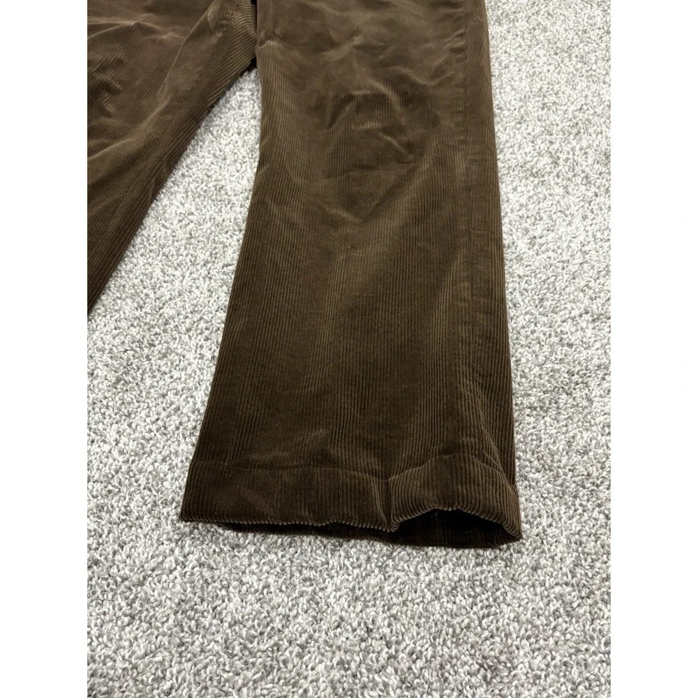 Polo Ralph‎ Lauren Corduroy Pants 34x30 Brown Stretch Classic Fit Straight Leg